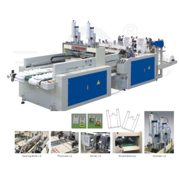 Automatic High Speed T-Shirt Bag Making Machine